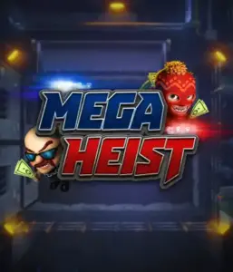 Step into the thrilling world of Mega Heist slot by Relax Gaming, highlighting comedic characters ready to undertake a big score. This graphic depicts the excitement of the heist with its striking logo and a shadowy vault backdrop. Ideal for fans of heist movies, offering a thrilling adventure. 