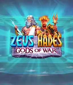 Step into the legendary conflict of Zeus vs Hades: Gods of War slot by Pragmatic Play, highlighting the mighty Zeus wielding lightning opposite the fiery Hades with his scepter. This graphic depicts the dramatic clash between these mythic figures, amid a stormy background. Great for lovers of epic tales, promising a thrilling adventure. 